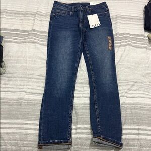 Zara boys Dark Blue Straight Leg Jeans